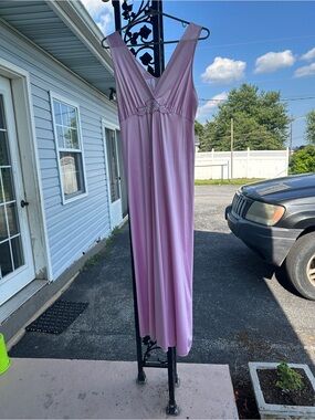 Vanity Fair Blush Pink Satin Slip